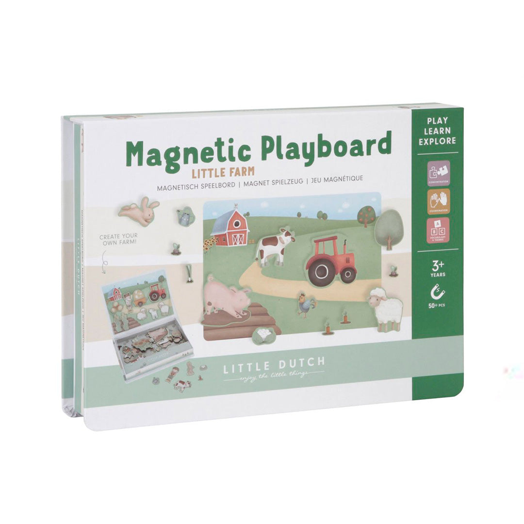 Tablero magnético "Pequeña granja"