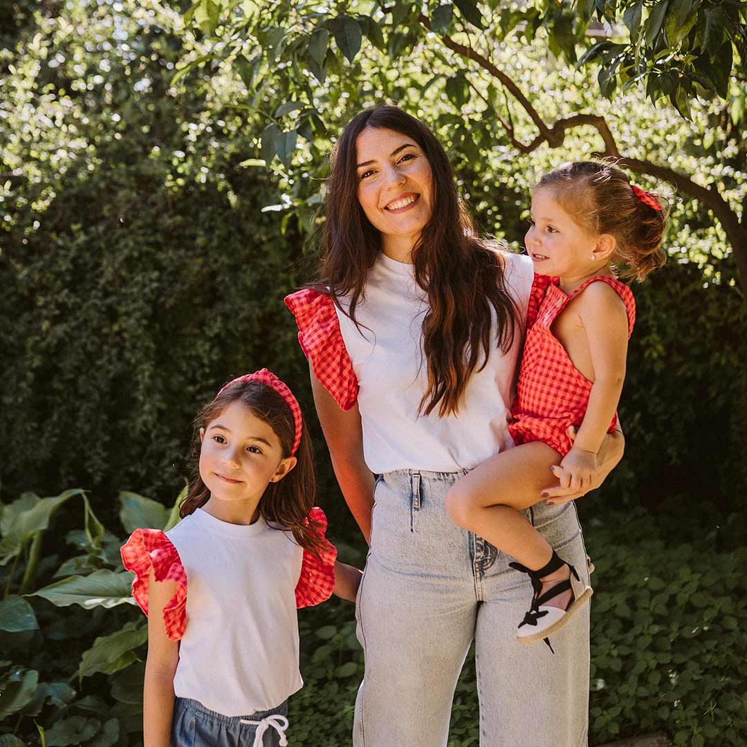Camiseta niña volantes Morfeo