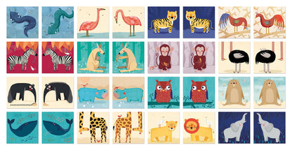 MEMORY GAME - WILD ANIMALS