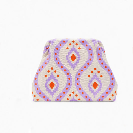 Bolso de mano Malva
