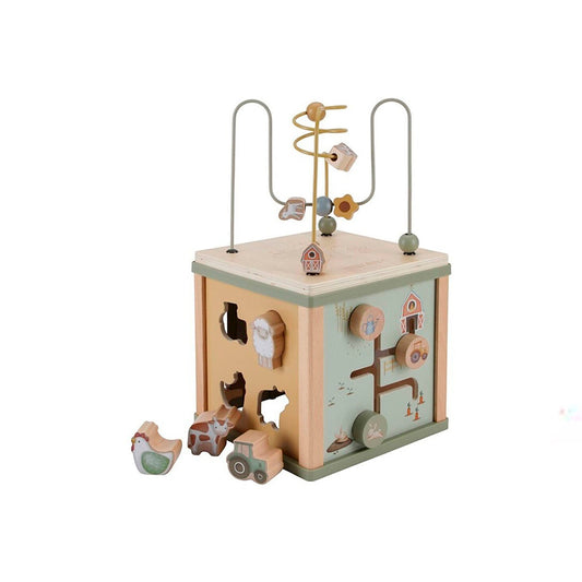 Cubo de actividades "Pequeña granja"