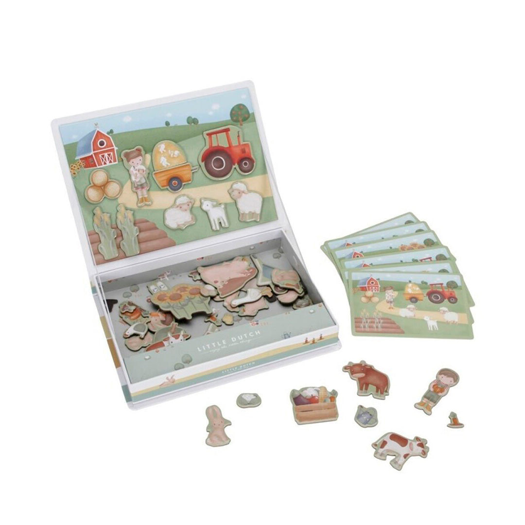 Tablero magnético "Pequeña granja"