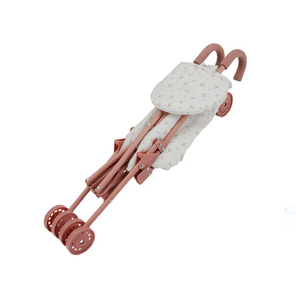 Carrito de muñeca plegable con bolsa a juego
