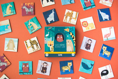 MEMORY GAME - WILD ANIMALS