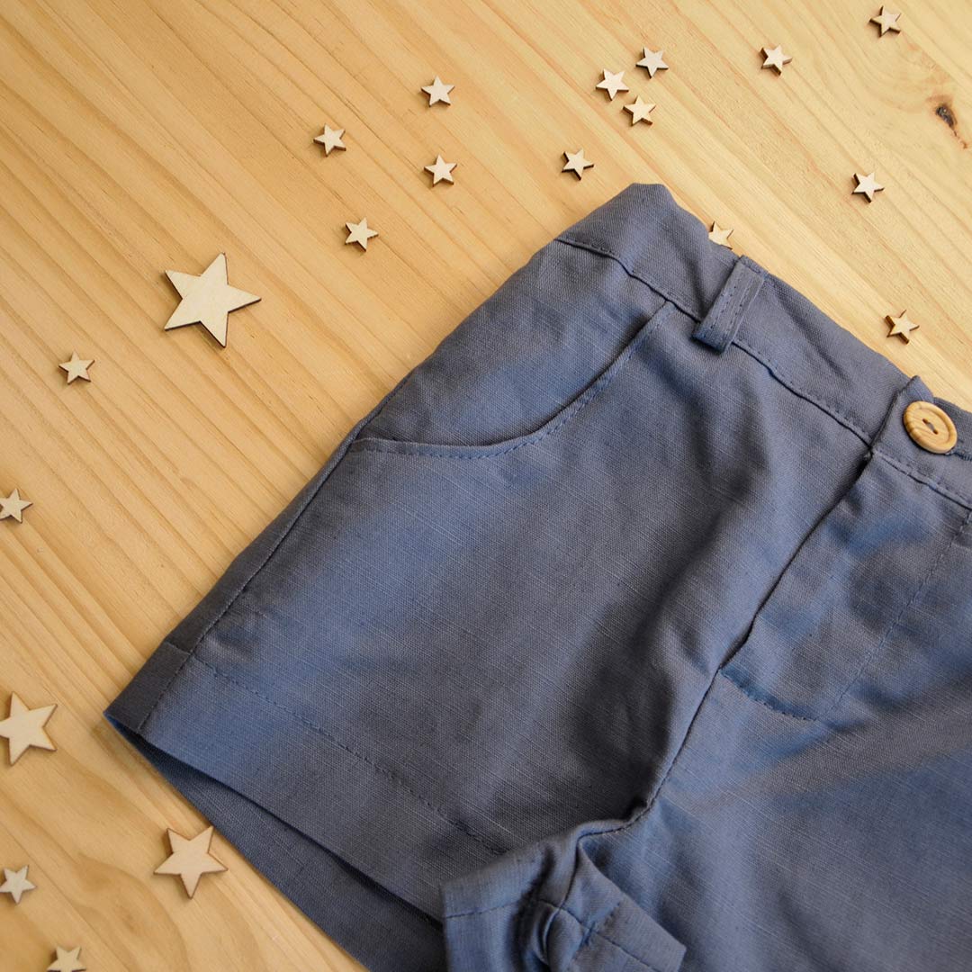 Pantalón corto tejano