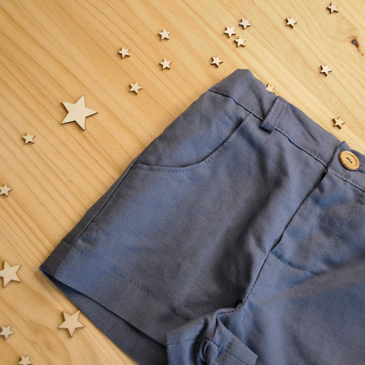 Pantalón corto tejano