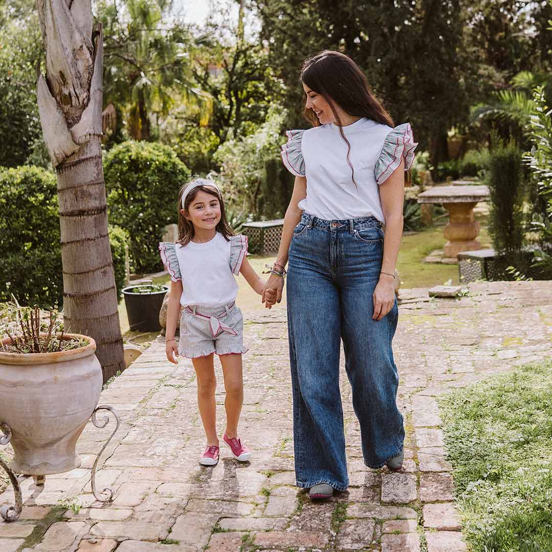 Camiseta niña Mimpi y Riyo