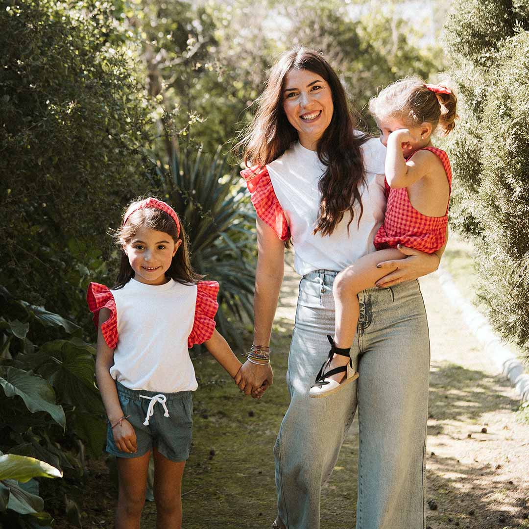 Camiseta mujer volantes Morfeo