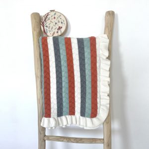 manta toquilla punto bebe marca infantil moda infantil cotoli