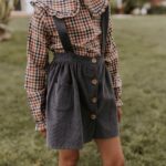 Falda micropana tejano