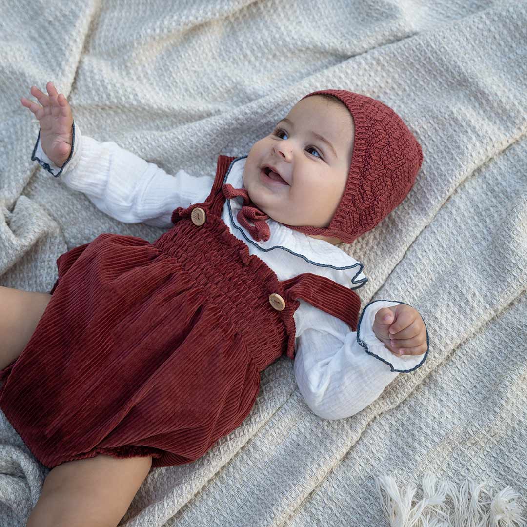 Tulipán16 Ranita cubrepañal Granate - Imagen 1