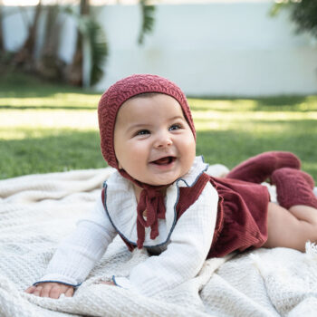 Ranita cubrepañal Granate - Imagen 3