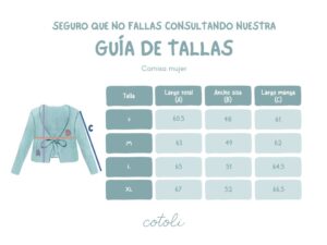 Camisa mujer Tulipán 1 2 Camisa mujer Tulipán