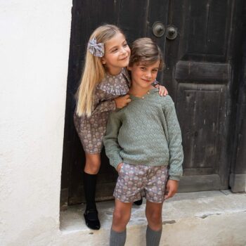 Jersey con capucha verde - Imagen 2