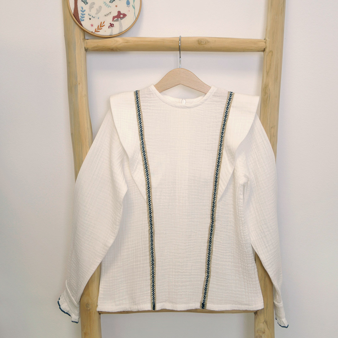 Estampadoetnico15 Camisa niña Leré - Imagen 1