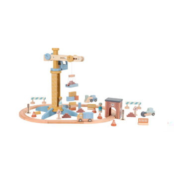 Set de Construcción con Grúa