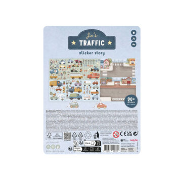 Libro de Pegatinas Jim y vehículos - Imagen 2