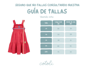 GUIA DE TALLAS AW2526 1 Vestido corto Morfeo