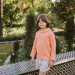 Polera con capucha Tangerine