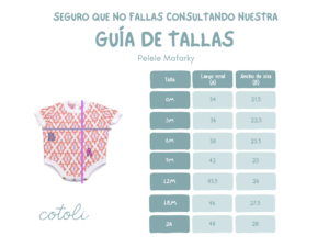 GUIA DE TALLAS AW2526 6 Pelele Mafarky